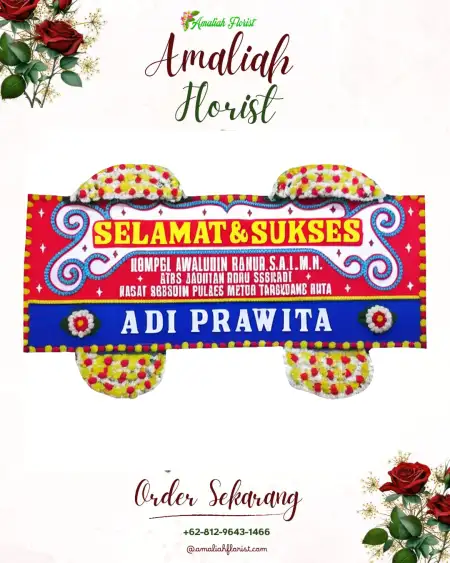 Papan Bunga Ucapan Selamat compreng