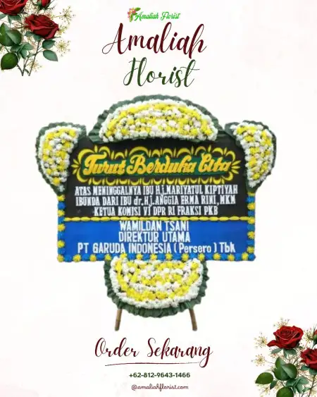 Papan Bunga Duka compreng